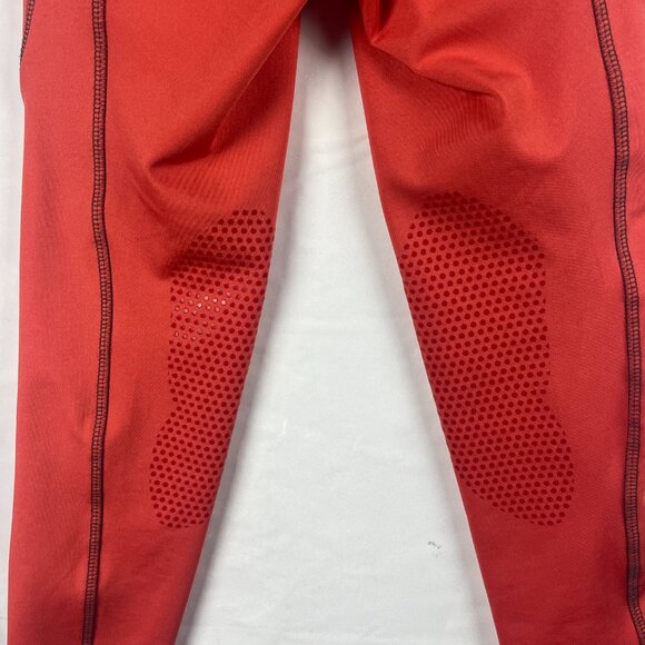 Dover Saddlery Riding Sport Orange Leggings Medium - Picture 3 of 5